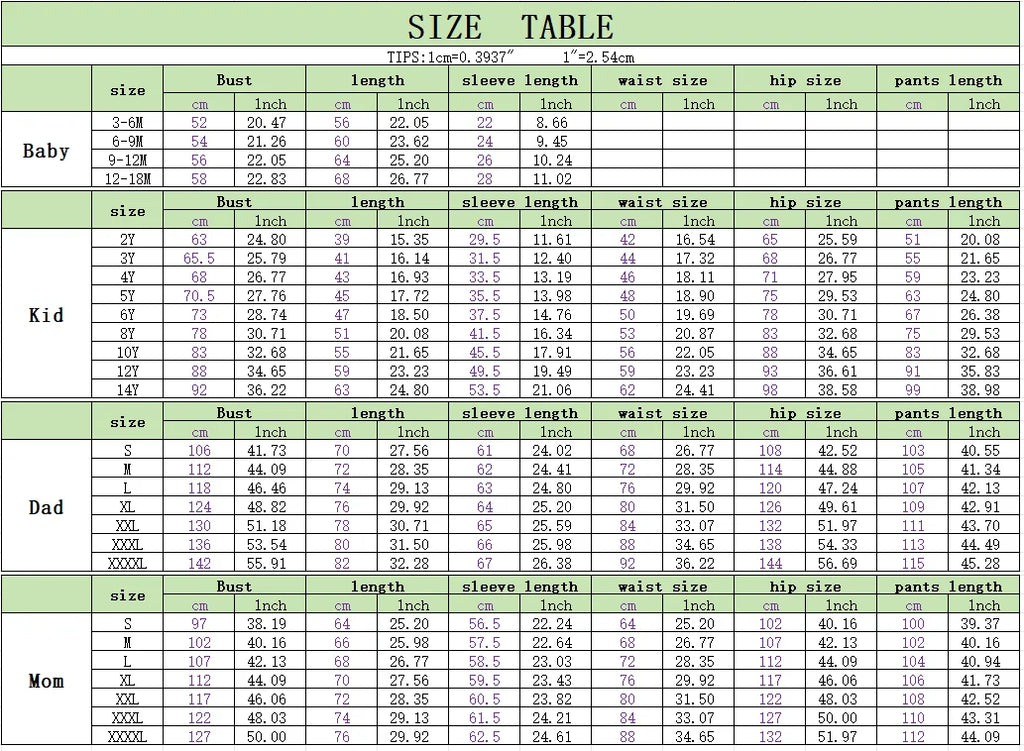 Christmas Parent - Child Pjs - Adorable Snowman, Santa & Plaid Patterns, Perfect for Family