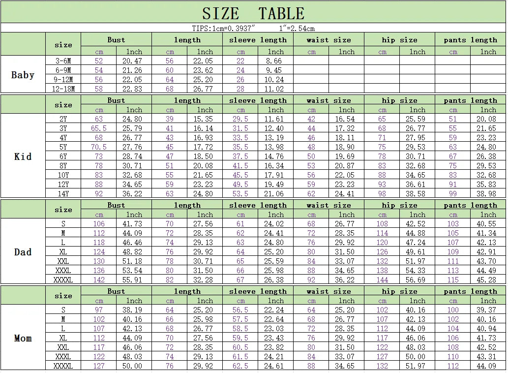 Christmas Parent - Child Pjs - Adorable Snowman, Santa & Plaid Patterns, Perfect for Family