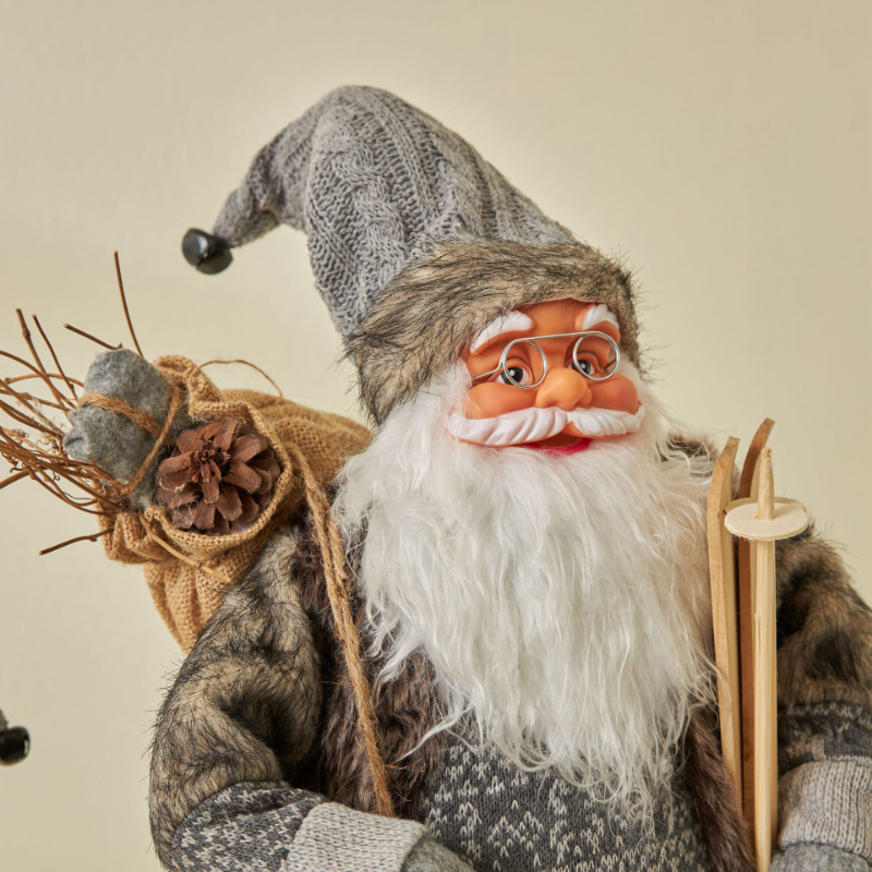 ✨ 60cm Santa Claus Plush Doll — Christmas Home Decoration & Tree Ornament