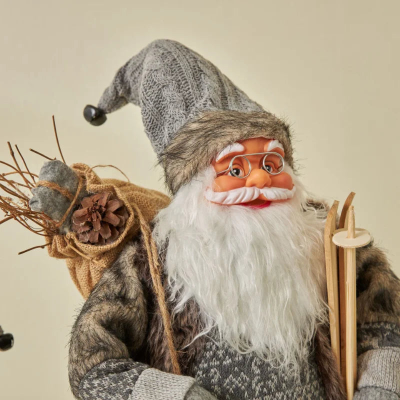 ✨ 60cm Santa Claus Plush Doll — Christmas Home Decoration & Tree Ornament